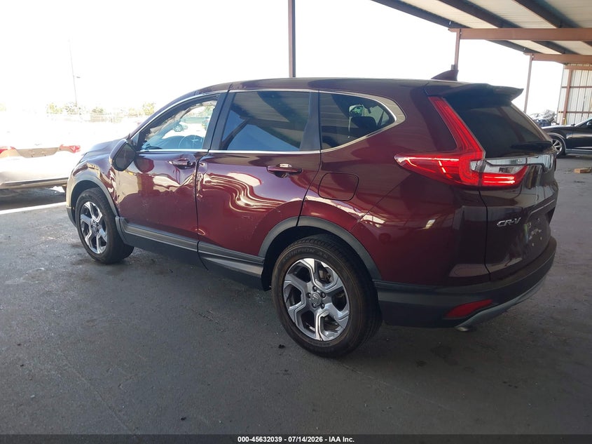 2019 Honda Cr-v VIN 7FARW2H80KE060462 IAAI salvage auction — RIGHT FRONT, Salvage Title, sold $6,300 on 2026-07-30 (photo 3)