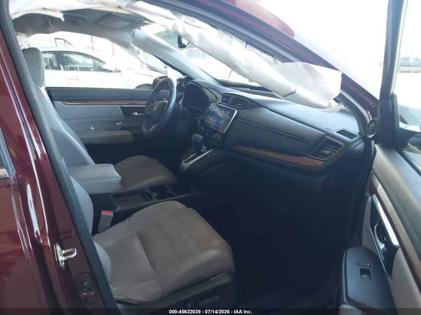 2019 Honda Cr-v VIN 7FARW2H80KE060462 IAAI salvage auction — RIGHT FRONT, Salvage Title, sold $6,300 on 2026-07-30 (photo 5)