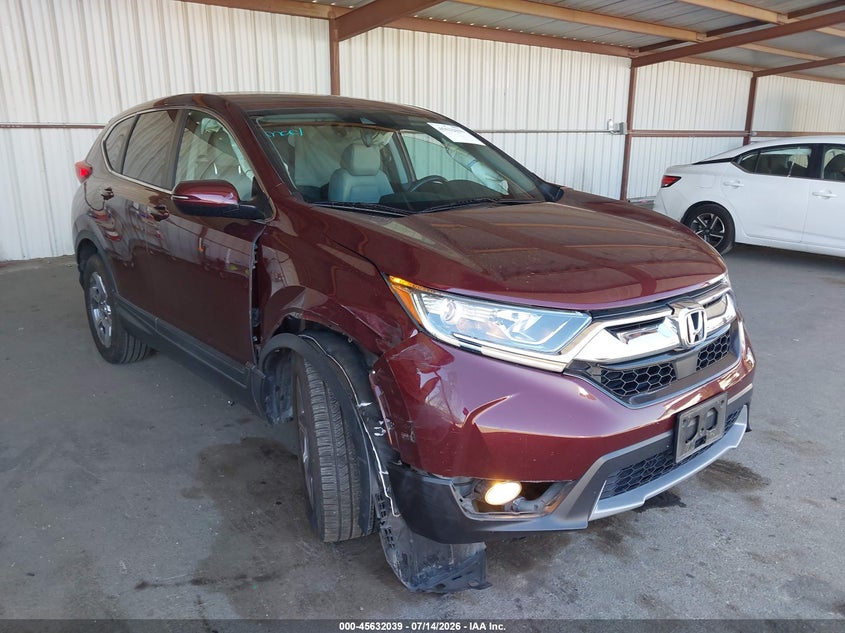 2019 Honda Cr-v VIN 7FARW2H80KE060462 IAAI salvage auction — RIGHT FRONT, Salvage Title, sold $6,300 on 2026-07-30 (photo 6)