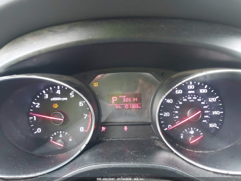 2016 Kia SEDONA VIN KNDMB5C10G6150579 IAAI salvage auction — NORMAL WEAR, Clear (Texas), sold $25 on 2026-07-23 (photo 7)