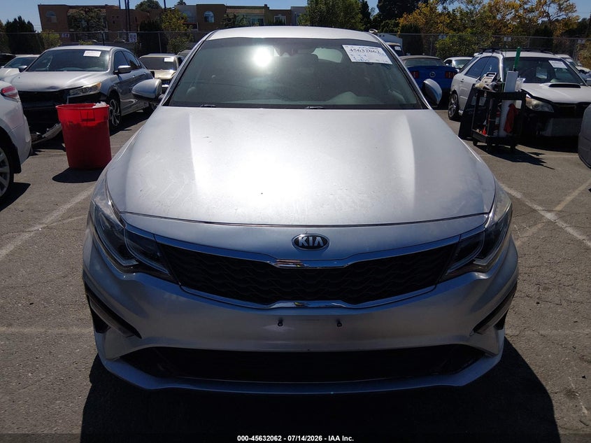 2019 Kia Optima VIN 5XXGT4L37KG363870 IAAI salvage auction — THEFT, Salvage Title, sold $3,600 on 2026-07-26 (photo 6)