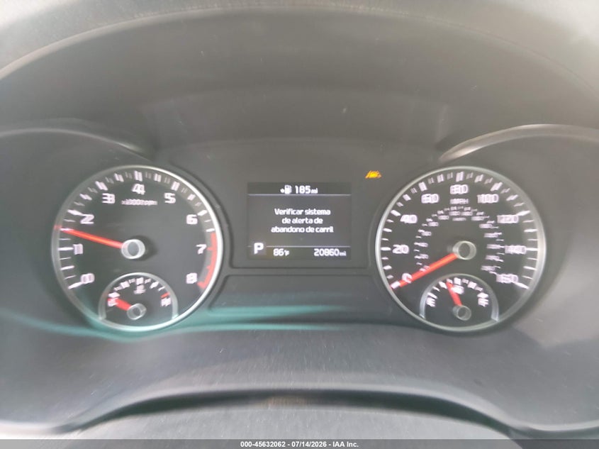 2019 Kia Optima VIN 5XXGT4L37KG363870 IAAI salvage auction — THEFT, Salvage Title, sold $3,600 on 2026-07-26 (photo 7)