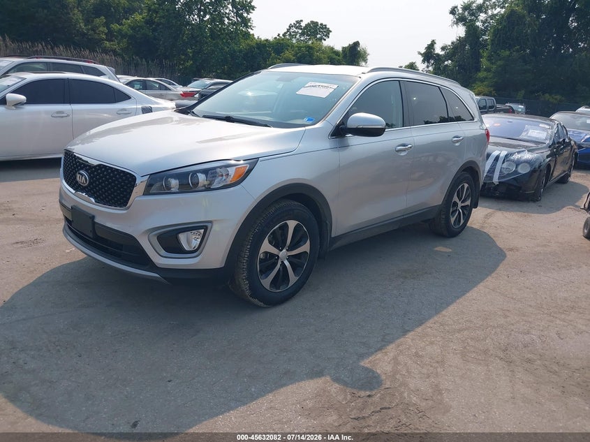 2017 Kia Sorento VIN 5XYPH4A17HG273481 IAAI salvage auction — NORMAL WEAR, Clear (Virginia), sold $1,500 on 2026-07-23 (photo 2)