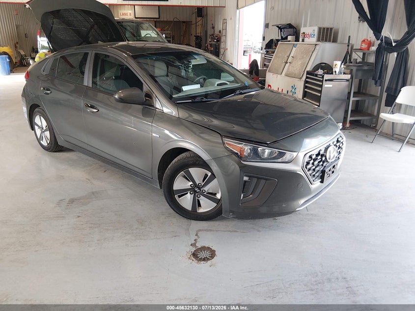 2020 Hyundai Ioniq hybrid VIN KMHC65LC9LU220485 — IAAI salvage auction photo