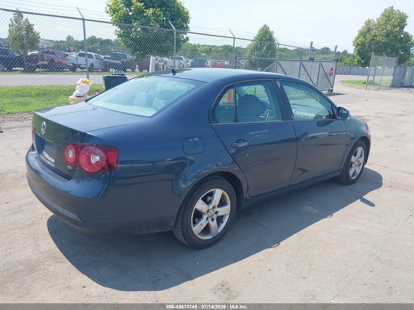 2009 Volkswagen Jetta VIN 3VWHZ71K09M085494 IAAI salvage auction — LEFT & RIGHT, Clear (Virginia), sold $425 on 2026-07-31 (photo 4)