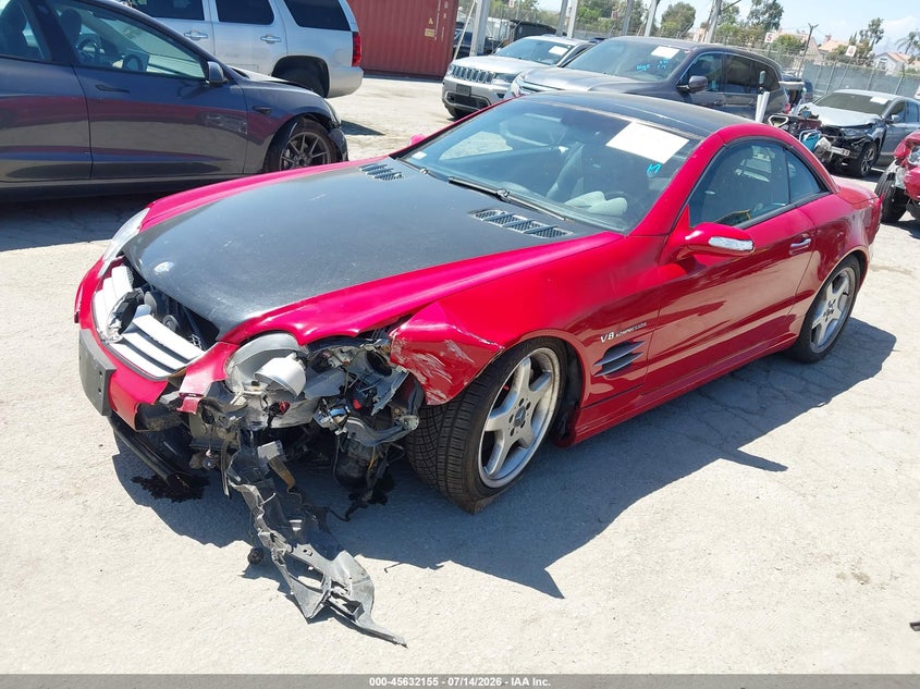 2004 Mercedes-benz Sl-klasse amg VIN WDBSK74F94F064954 IAAI salvage auction — RIGHT FRONT, Salvage (California), sold $1,350 on 2026-07-27 (photo 2)