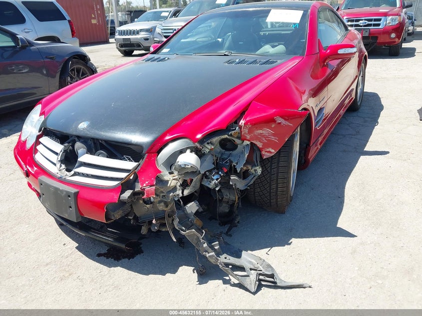 2004 Mercedes-benz Sl-klasse amg VIN WDBSK74F94F064954 IAAI salvage auction — RIGHT FRONT, Salvage (California), sold $1,350 on 2026-07-27 (photo 6)