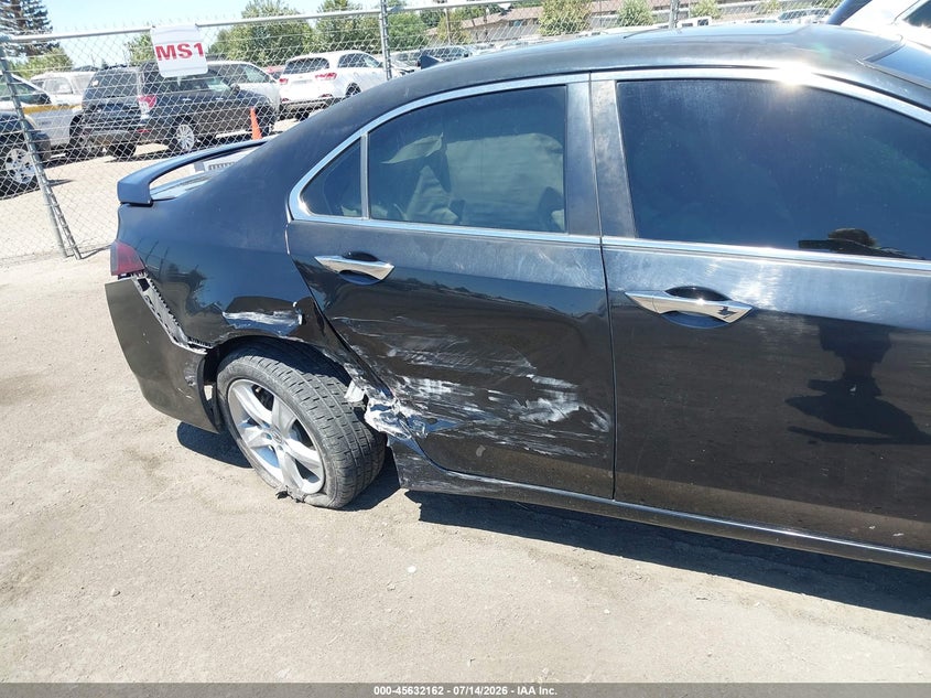2010 Acura Tsx VIN JH4CU2F60AC021308 IAAI salvage auction — RIGHT REAR, Salvage (California), sold $525 on 2026-07-28 (photo 6)