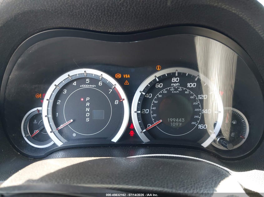 2010 Acura Tsx VIN JH4CU2F60AC021308 IAAI salvage auction — RIGHT REAR, Salvage (California), sold $525 on 2026-07-28 (photo 7)