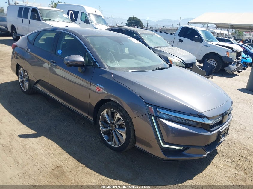 2018 Honda Clarity VIN JHMZC5F33JC004930 IAAI salvage auction — LEFT REAR, Salvage (California), sold $2,650 on 2026-07-29 (photo 1)