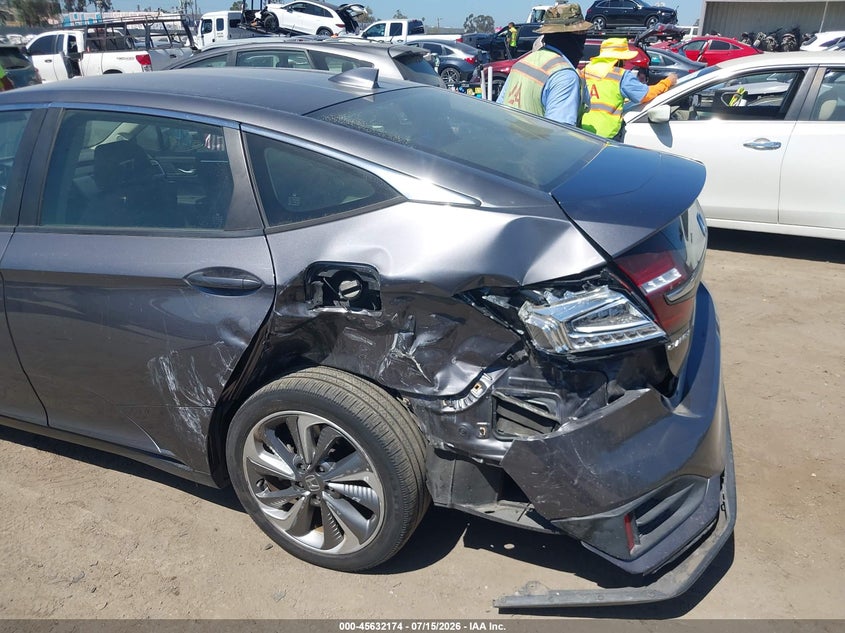 2018 Honda Clarity VIN JHMZC5F33JC004930 IAAI salvage auction — LEFT REAR, Salvage (California), sold $2,650 on 2026-07-29 (photo 6)