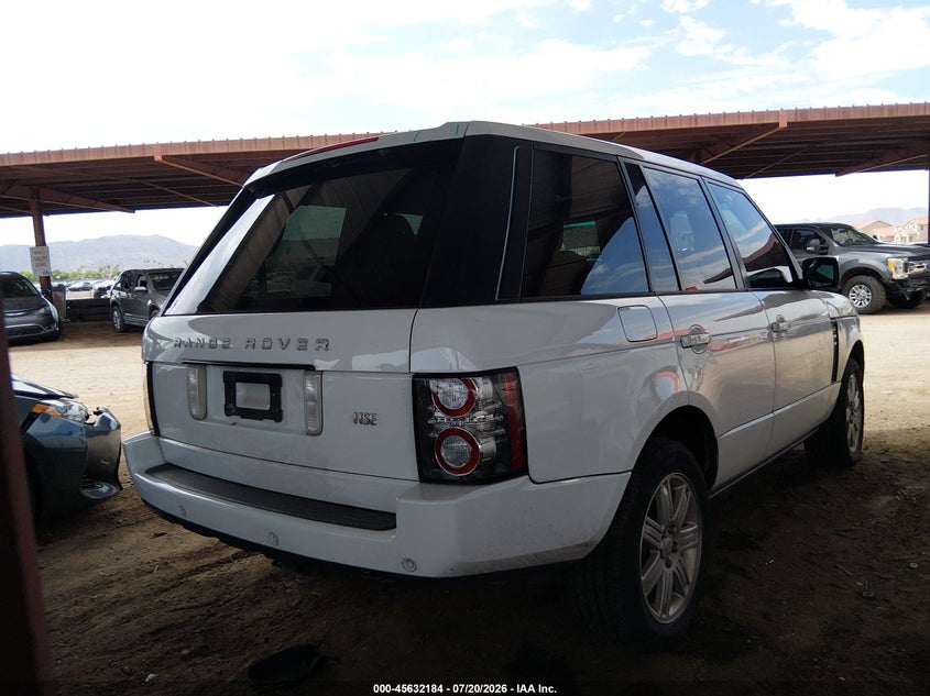 2011 Land rover RANGE ROVER VIN SALME1D43BA357328 IAAI salvage auction — FRONT END, Salvage (Arizona), sold $0 on 2026-09-16 (photo 4)
