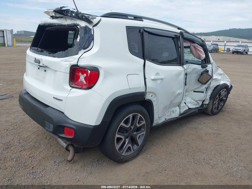 2015 Jeep Renegade VIN ZACCJABT0FPB62077 IAAI salvage auction — ROLLOVER, Salvage Title, sold $450 on 2026-08-11 (photo 4)