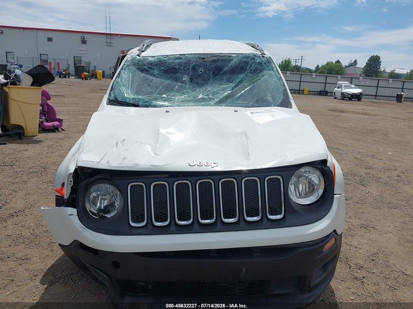 2015 Jeep Renegade VIN ZACCJABT0FPB62077 IAAI salvage auction — ROLLOVER, Salvage Title, sold $450 on 2026-08-11 (photo 6)
