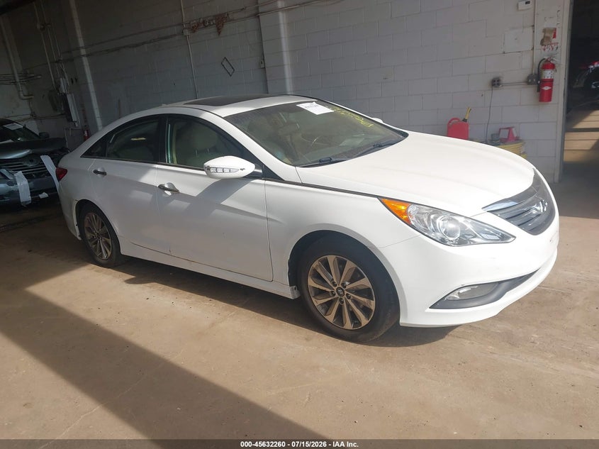 2014 Hyundai Sonata VIN 5NPEC4AC6EH856992 IAAI salvage auction — NORMAL WEAR, Clear (Minnesota), sold $250 on 2026-07-29 (photo 1)