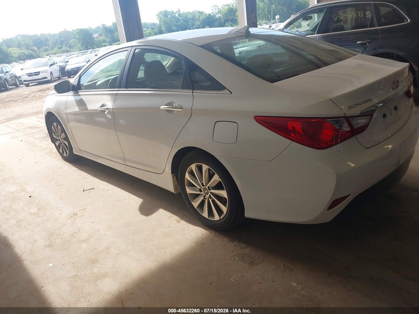 2014 Hyundai Sonata VIN 5NPEC4AC6EH856992 IAAI salvage auction — NORMAL WEAR, Clear (Minnesota), sold $250 on 2026-07-29 (photo 3)