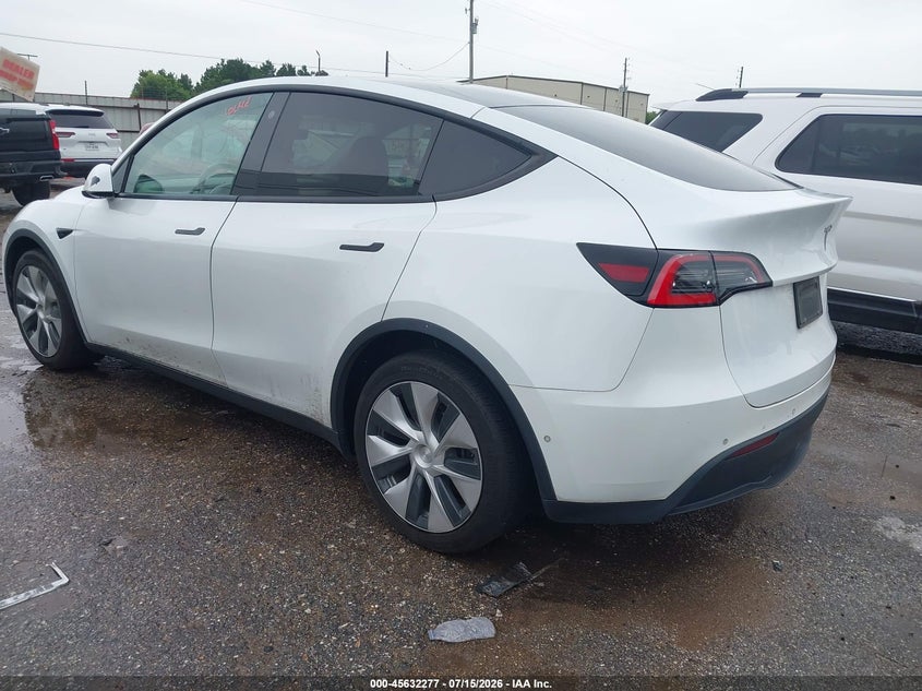 2021 Tesla Model y VIN 5YJYGDEE7MF082164 IAAI salvage auction — FRONT END, Wait Title, sold $7,100 on 2026-08-29 (photo 3)
