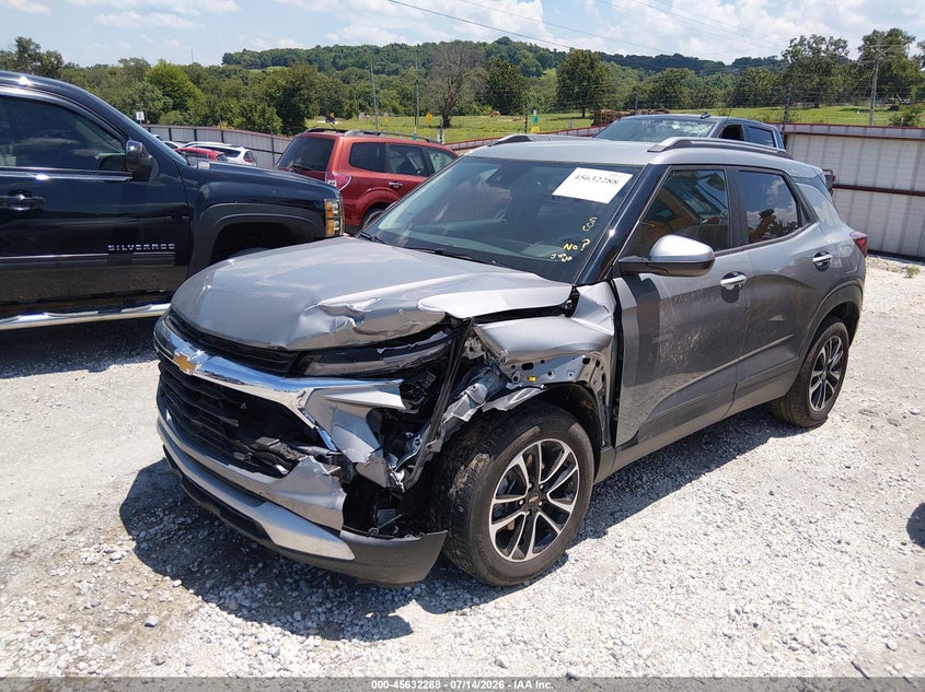 2025 Chevrolet Trailblazer VIN KL79MPSL4SB199537 IAAI salvage auction — LEFT FRONT, Clear (Arkansas), sold $4,800 on 2026-07-30 (photo 6)