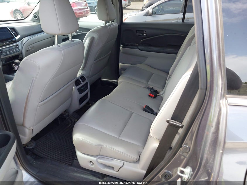 2016 Honda Pilot VIN 5FNYF6H76GB062987 IAAI salvage auction — MECHANICAL, Clear (Florida), sold $2,400 on 2026-07-29 (photo 8)