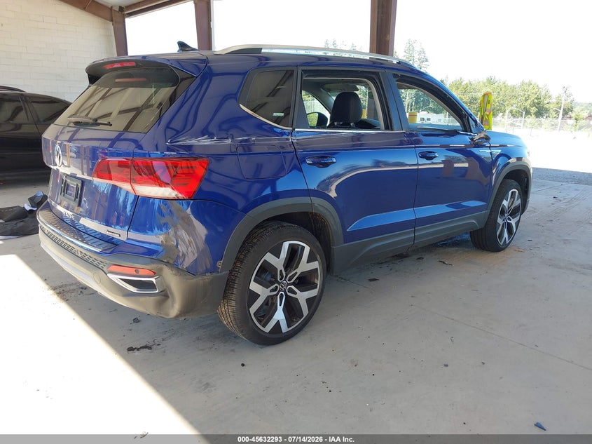 2023 Volkswagen Taos VIN 3VV2X7B20PM332508 IAAI salvage auction — RIGHT SIDE, Wait Title, sold $8,700 on 2026-09-16 (photo 4)