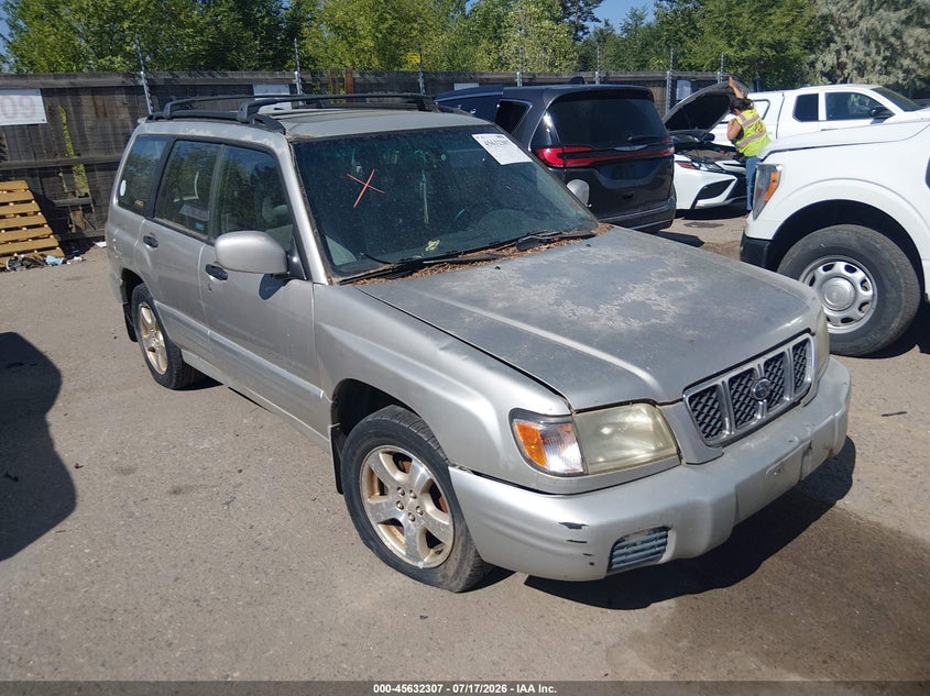 2001 Subaru Forester VIN JF1SF65671H722811 IAAI salvage auction — NORMAL WEAR, Clear (Colorado), sold $25 on 2026-07-28 (photo 1)
