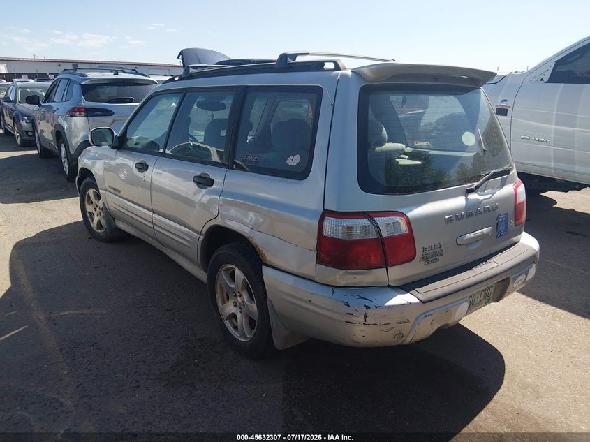 2001 Subaru Forester VIN JF1SF65671H722811 IAAI salvage auction — NORMAL WEAR, Clear (Colorado), sold $25 on 2026-07-28 (photo 3)
