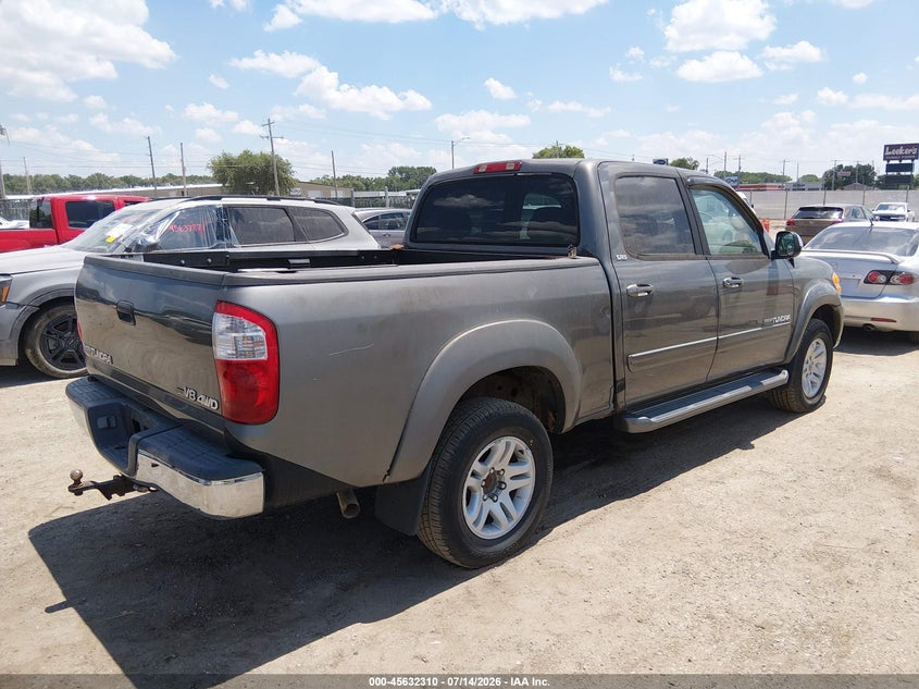 2004 Toyota Tundra VIN 5TBDT44114S440310 IAAI salvage auction — HAIL, Clear (Kansas), sold $3,150 on 2026-07-17 (photo 4)