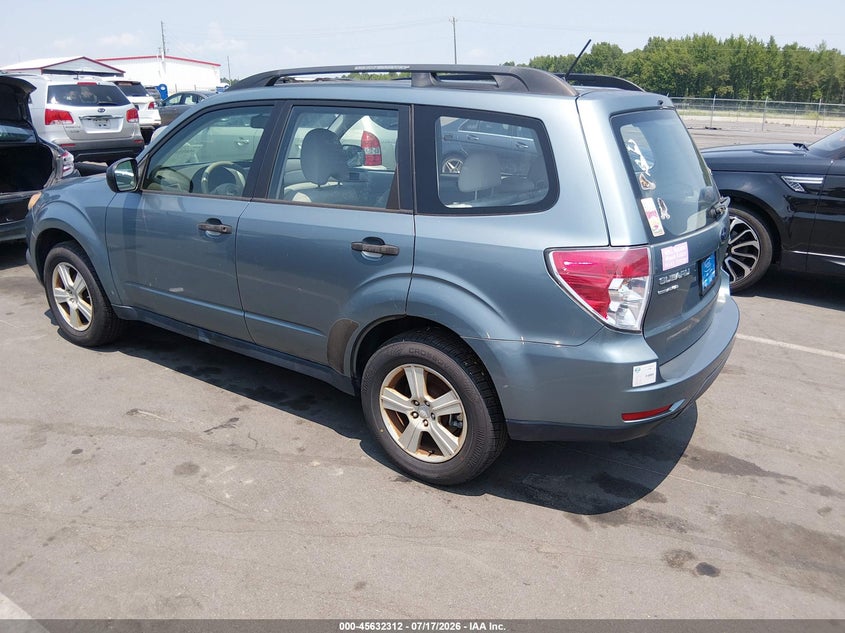 2010 Subaru Forester VIN JF2SH6BC7AH910986 IAAI salvage auction — NORMAL WEAR, Clear (North Carolina), sold $500 on 2026-07-22 (photo 3)