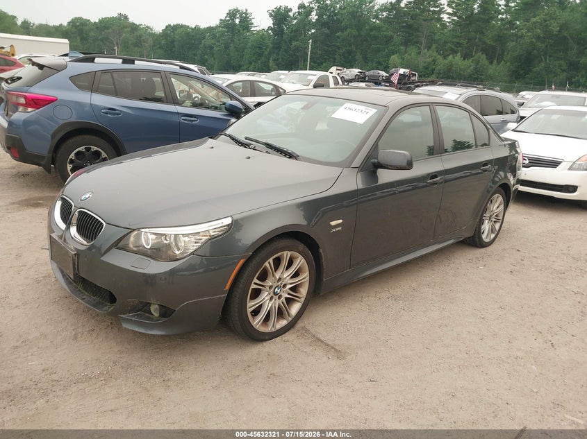 2010 BMW 5 series VIN WBANV9C50AC138699 IAAI salvage auction — NORMAL WEAR, Clear (Massachusetts), sold $875 on 2026-07-24 (photo 2)