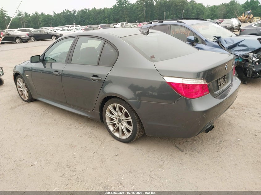 2010 BMW 5 series VIN WBANV9C50AC138699 IAAI salvage auction — NORMAL WEAR, Clear (Massachusetts), sold $875 on 2026-07-24 (photo 3)