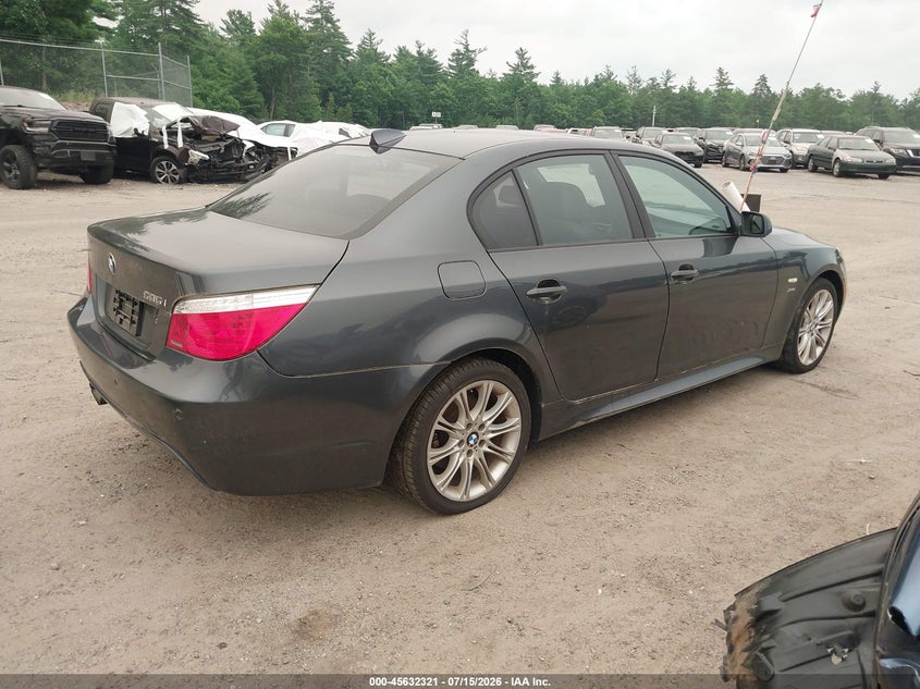 2010 BMW 5 series VIN WBANV9C50AC138699 IAAI salvage auction — NORMAL WEAR, Clear (Massachusetts), sold $875 on 2026-07-24 (photo 4)