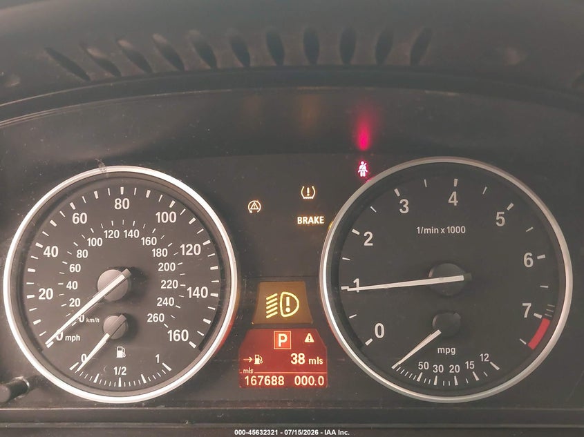 2010 BMW 5 series VIN WBANV9C50AC138699 IAAI salvage auction — NORMAL WEAR, Clear (Massachusetts), sold $875 on 2026-07-24 (photo 7)