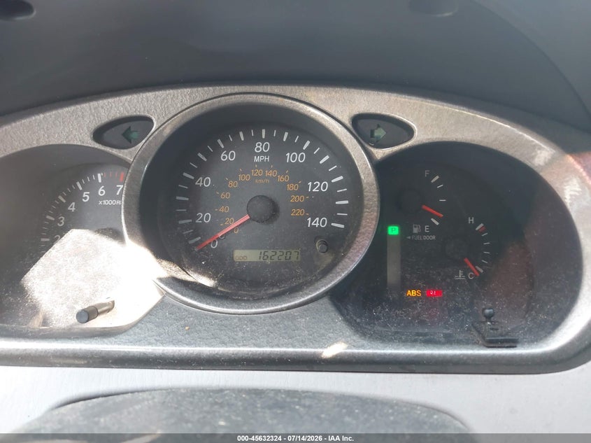 2001 Toyota Highlander VIN JTEGD21A310009746 IAAI salvage auction — FRONT & REAR, Clear (New Jersey), sold $1,175 on 2026-07-29 (photo 7)