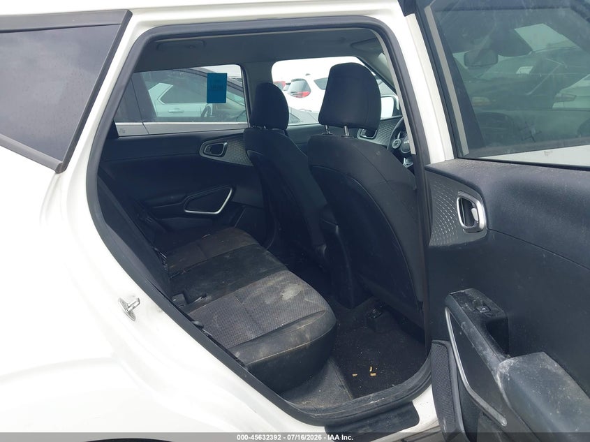 2022 Kia Soul VIN KNDJ23AU7N7177354 IAAI salvage auction — ENGINE DAMAGE, Nrc Lienholder Repossession Paperwork (Texas), sold $1,050 on 2026-07-29 (photo 8)