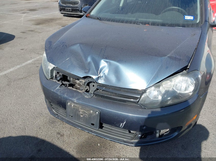 2014 Volkswagen Golf VIN WVWDB7AJ8EW006192 IAAI salvage auction — FRONT END, Salvage (California), sold $725 on 2026-08-06 (photo 6)
