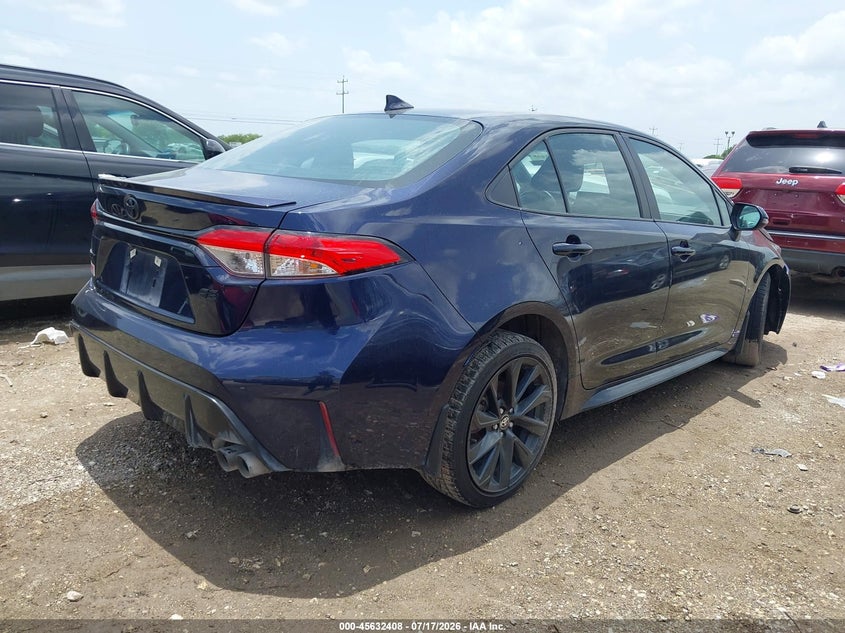 2024 Toyota Corolla VIN 5YFS4MCE6RP183371 IAAI salvage auction — FRONT END, Nrc Lienholder Repossession Paperwork (Texas), sold $4,050 on 2026-07-29 (photo 4)