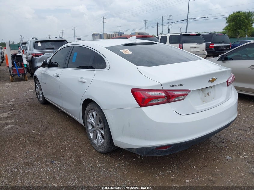 2021 Chevrolet Malibu VIN 1G1ZD5ST9MF011333 IAAI salvage auction — ENGINE DAMAGE, Nrc Lienholder Repossession Paperwork (Texas), sold $2,750 on 2026-08-03 (photo 3)