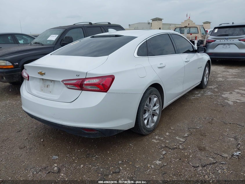 2021 Chevrolet Malibu VIN 1G1ZD5ST9MF011333 IAAI salvage auction — ENGINE DAMAGE, Nrc Lienholder Repossession Paperwork (Texas), sold $2,750 on 2026-08-03 (photo 4)