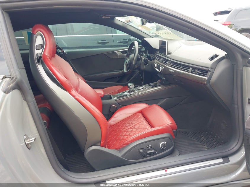 2019 Audi S5 VIN WAUR4AF55KA050844 IAAI salvage auction — ENGINE DAMAGE, Nrc Lienholder Repossession Paperwork (Texas), sold $3,750 on 2026-07-29 (photo 5)