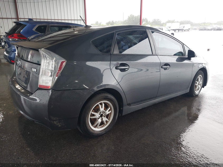 2010 Toyota Prius VIN JTDKN3DU9A0227553 IAAI salvage auction — NORMAL WEAR, Clear (California), sold $25 on 2026-07-23 (photo 4)