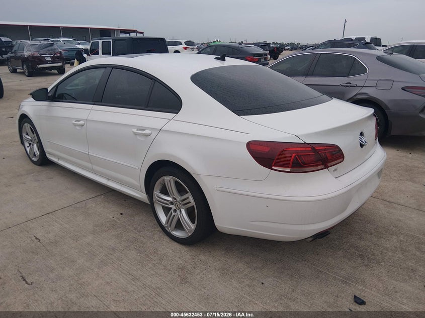 2017 Volkswagen Passat cc VIN WVWFP7AN5HE502994 IAAI salvage auction — NORMAL WEAR, Original (Texas), sold $1,700 on 2026-07-24 (photo 3)