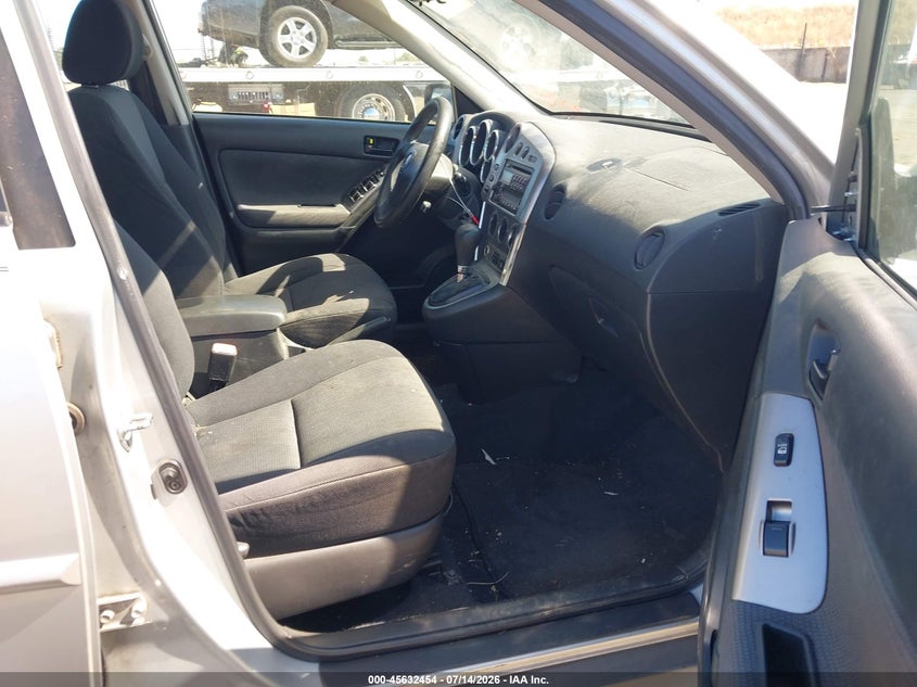 2007 Pontiac Vibe VIN 5Y2SL65897Z416782 IAAI salvage auction — NORMAL WEAR, Clear - Dealer Only (California), sold $750 on 2026-07-22 (photo 5)