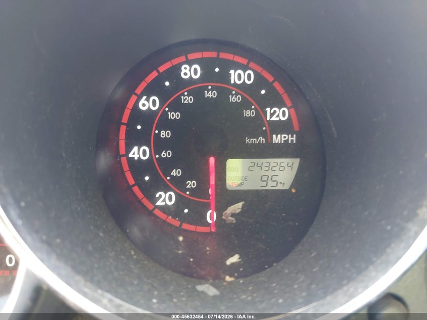 2007 Pontiac Vibe VIN 5Y2SL65897Z416782 IAAI salvage auction — NORMAL WEAR, Clear - Dealer Only (California), sold $750 on 2026-07-22 (photo 7)