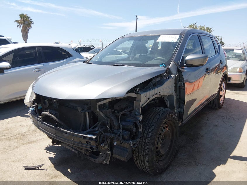 2017 Nissan Rogue VIN JN8AT2MT7HW148722 IAAI salvage auction — LEFT FRONT, Salvage Title, sold $25 on 2026-07-29 (photo 6)
