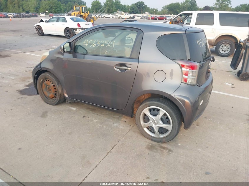 2013 Scion Iq VIN JTNJJXB01DJ025248 IAAI salvage auction — LEFT SIDE, Clear (Indiana), sold $825 on 2026-07-31 (photo 3)