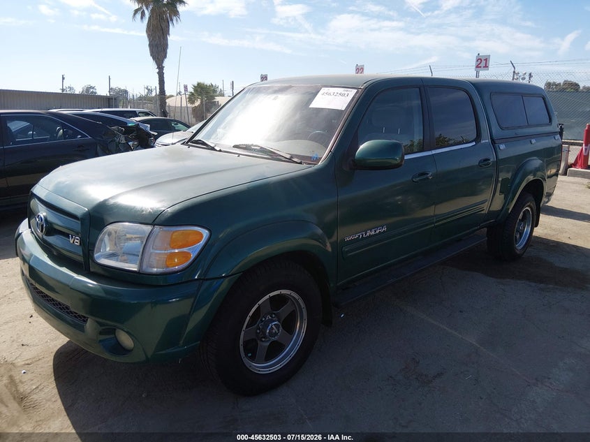 2004 Toyota Tundra VIN 5TBET38184S444265 IAAI salvage auction — NORMAL WEAR, Clear - Dealer Only (California), sold $1,200 on 2026-07-22 (photo 2)
