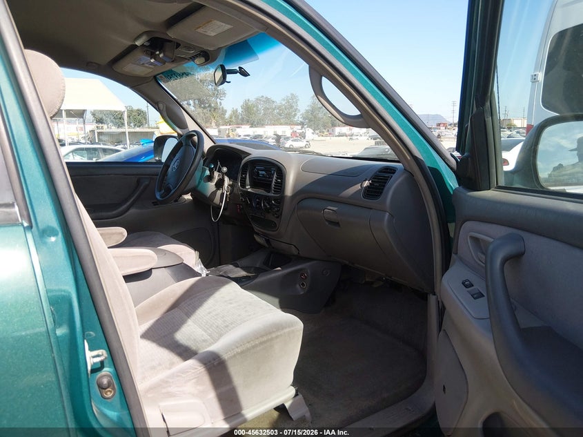 2004 Toyota Tundra VIN 5TBET38184S444265 IAAI salvage auction — NORMAL WEAR, Clear - Dealer Only (California), sold $1,200 on 2026-07-22 (photo 5)