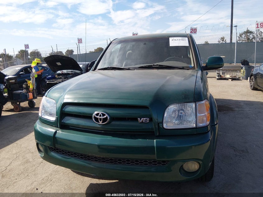 2004 Toyota Tundra VIN 5TBET38184S444265 IAAI salvage auction — NORMAL WEAR, Clear - Dealer Only (California), sold $1,200 on 2026-07-22 (photo 6)