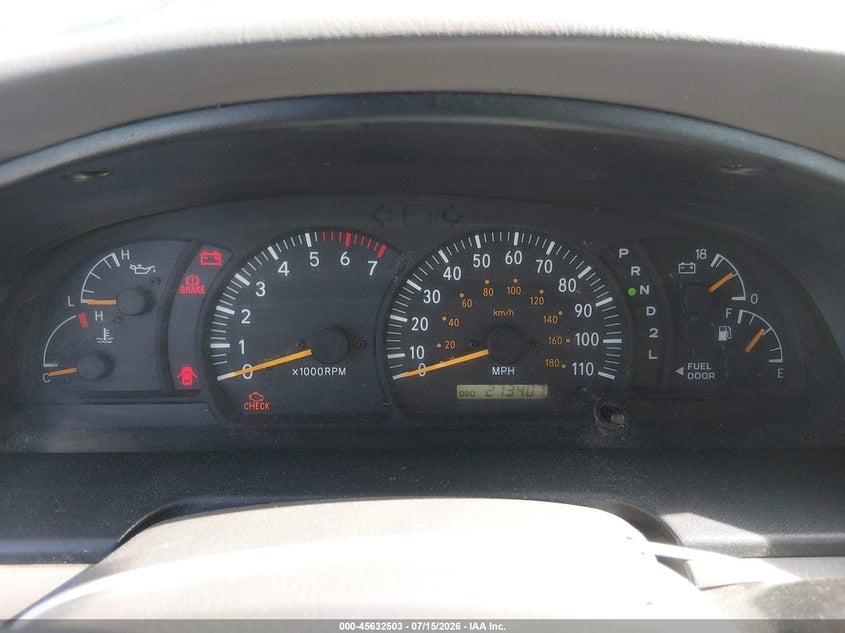 2004 Toyota Tundra VIN 5TBET38184S444265 IAAI salvage auction — NORMAL WEAR, Clear - Dealer Only (California), sold $1,200 on 2026-07-22 (photo 7)