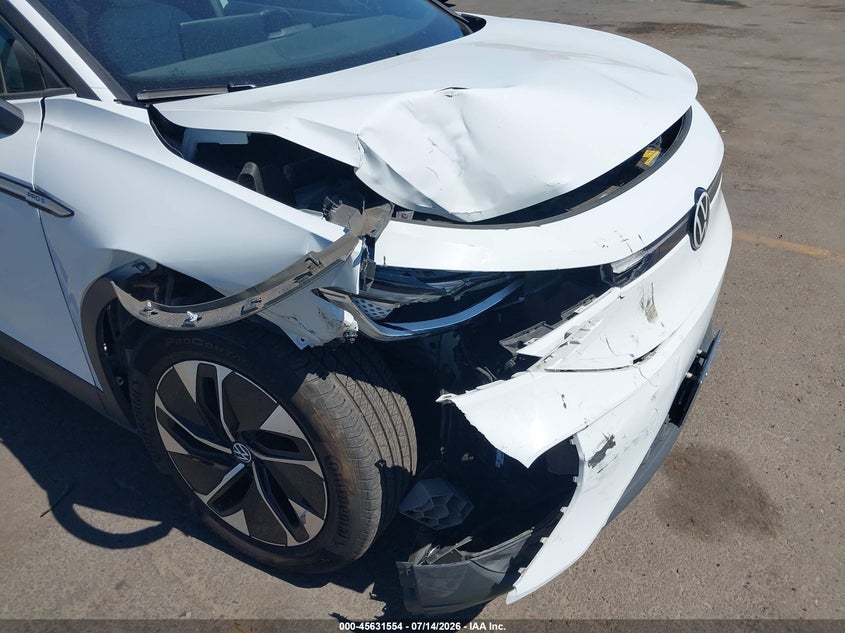 2021 Volkswagen Id.4 VIN WVGTMPE29MP047833 IAAI salvage auction — RIGHT FRONT, Salvage Title, sold $7,900 on 2026-07-29 (photo 6)